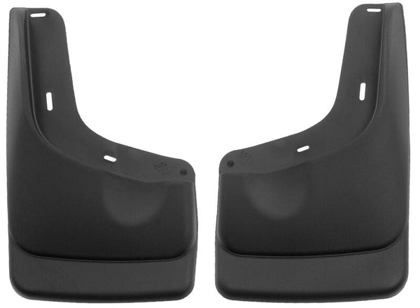Husky Liners 04-12 Ford F-150/2006 Lincoln Mark LT Custom-Molded Front Mud Guards - Bull Strap