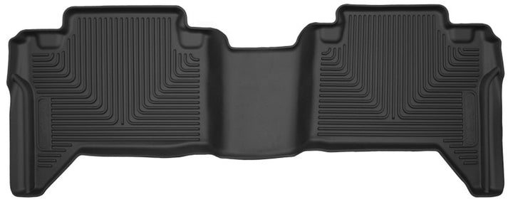 Husky Liners 05-14 Toyota Tacoma Crew Cab Pickup X-Act Contour Black 2nd Seat Floor Liner - Bull Strap