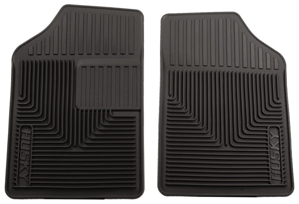 Husky Liners 07-11 Honda CR-V/00-05 Mitsubishi Eclipse Heavy Duty Black Front Floor Mats - Bull Strap