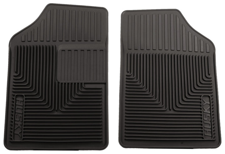 Husky Liners 07-11 Honda CR-V/00-05 Mitsubishi Eclipse Heavy Duty Black Front Floor Mats - Bull Strap