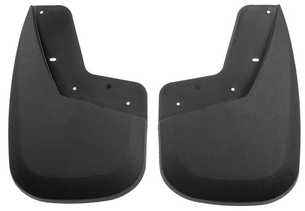 Husky Liners 07-12 GMC Sierra/Denali Custom-Molded Front Mud Guards - Bull Strap