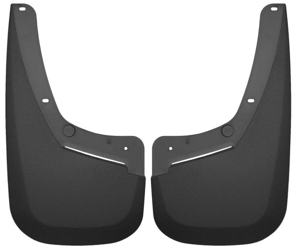 Husky Liners 07-12 GMC Yukon/Cadillac Escalade ESV Custom-Molded Rear Mud Guards - Bull Strap