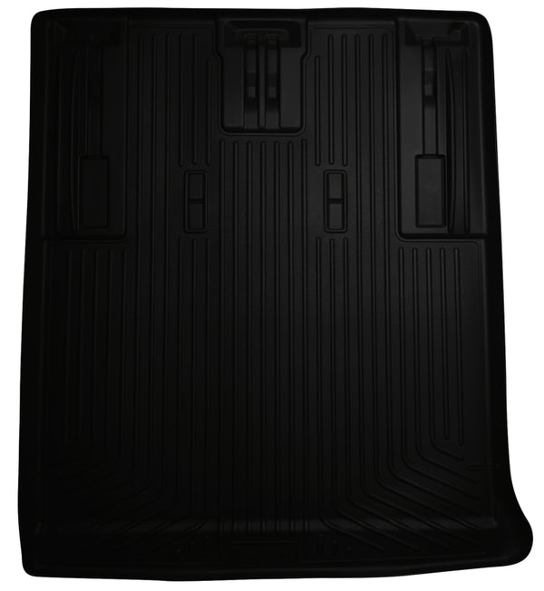 Husky Liners 07-13 GM Escalade/Suburban/Yukon WeatherBeater Black Rear Cargo Liners (5 Ft.) - Bull Strap