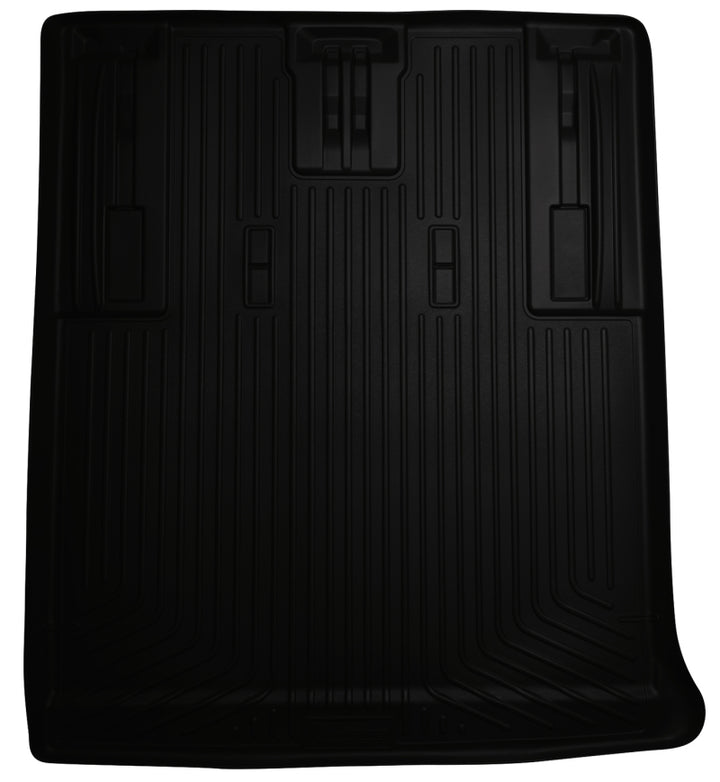 Husky Liners 07-13 GM Escalade/Suburban/Yukon WeatherBeater Black Rear Cargo Liners (5 Ft.) - Bull Strap
