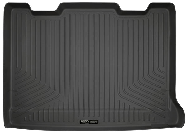Husky Liners 07-13 GM Escalade/Suburban/Yukon WeatherBeater Black Rear Cargo Liners (Behind 3rd Row) - Bull Strap