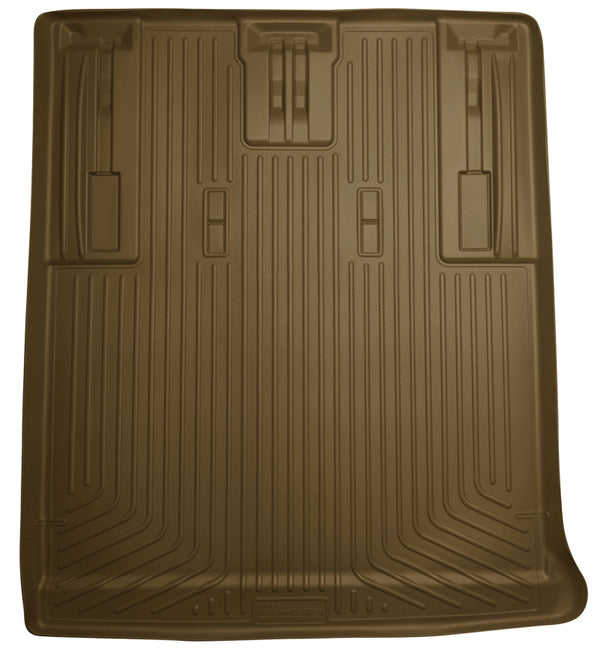 Husky Liners 07-13 GM Escalade/Suburban/Yukon WeatherBeater Tan Rear Cargo Liners (5 Ft.) - Bull Strap