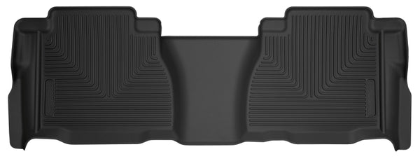 Husky Liners 07-13 Toyota Tundra Crew Cab / Ext Cab X-Act Contour Black 2nd Seat Floor Liner - Bull Strap