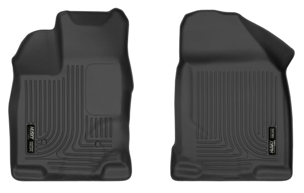 Husky Liners 07-14 Ford Edge / 07-15 Lincoln MKX X-Act Contour Black Front Floor Liners - Bull Strap