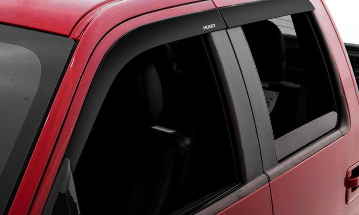 Husky Liners 08-17 Buick Enclave Ventvisor Low Profile (4pc) - Smoke - Bull Strap
