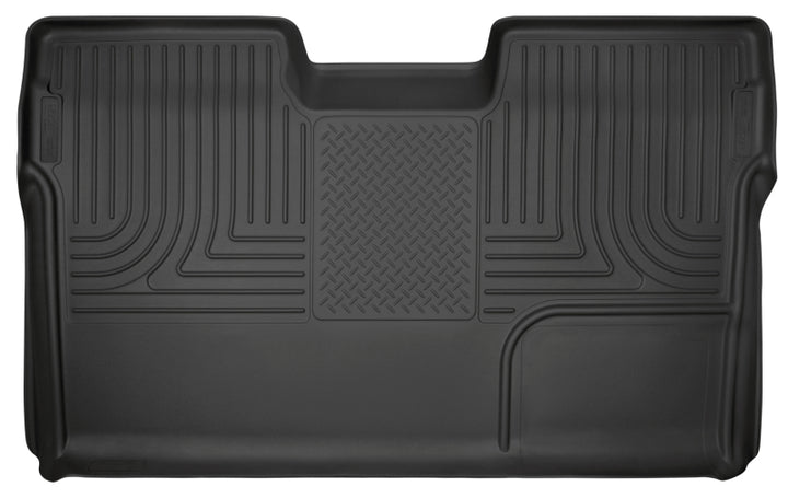 Husky Liners 09-12 Ford F-150 Super Crew WeatherBeater Black Rear Cargo Liner - Bull Strap