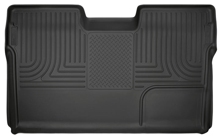 Husky Liners 09-12 Ford F-150 Super Crew WeatherBeater Black Rear Cargo Liner - Bull Strap
