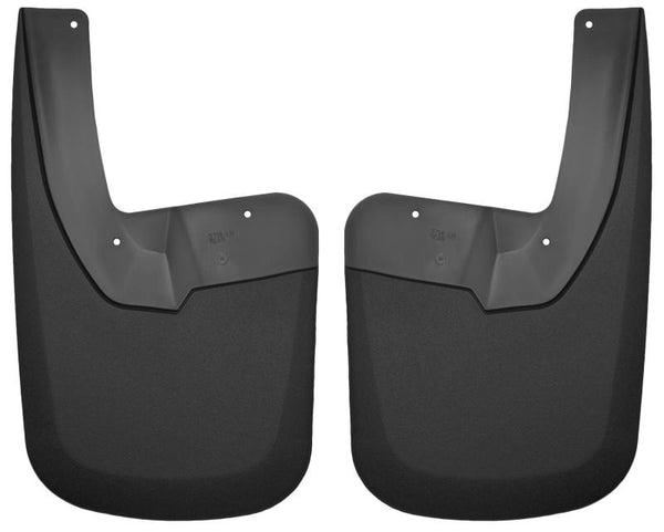 Husky Liners 09-12 Ram 1500/2500/3500 Reg/Quad/Crew/Mega Cab Custom-Molded Rear Mud Guard (w/Flare) - Bull Strap