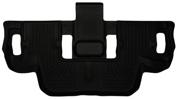 Husky Liners 09-13 Ford Flex WeatherBeater Black 3rd Seat Floor Liner - Bull Strap