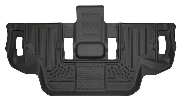 Husky Liners 09-13 Ford Flex WeatherBeater Black 3rd Seat Floor Liner - Bull Strap