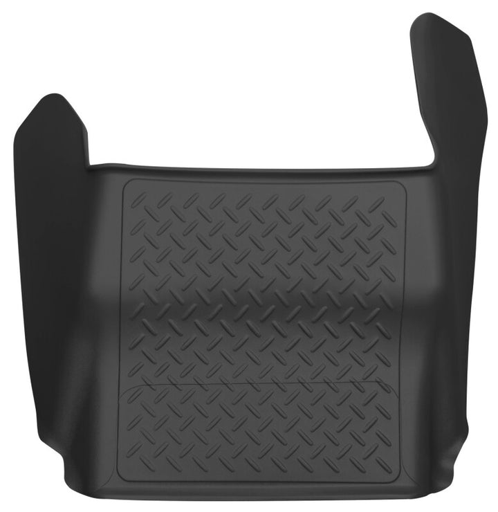 Husky Liners 09-15 Ford F150 SuperCrew Cab X-Act Contour Black Center Hump Floor Liner - Bull Strap