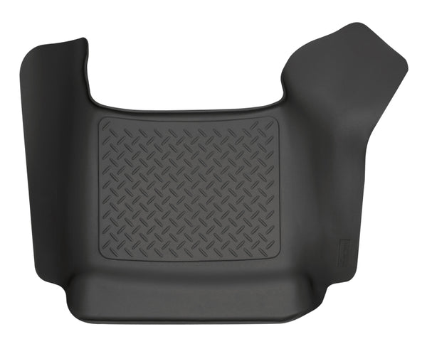 Husky Liners 10-12 Dodge Ram 1500/2500/3500 Regular Cab Classic Style Center Hump Black Floor Liner - Bull Strap