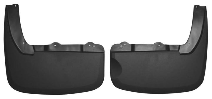 Husky Liners 10-12 Dodge Ram 3500 Dually Custom-Molded Rear Mud Guards (w/Flares) - Bull Strap