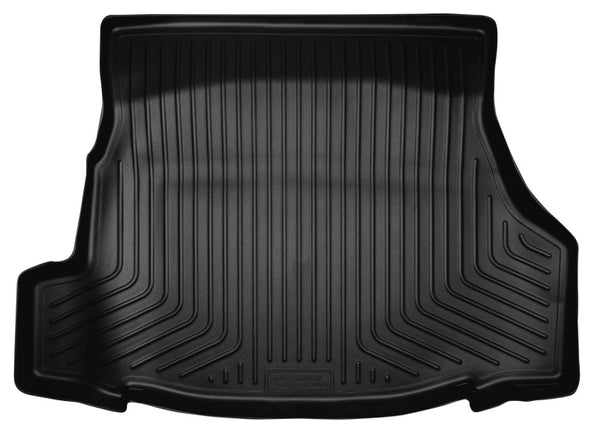Husky Liners 10-12 Ford Mustang (No Convertible) WeatherBeater Black Trunk Liner - Bull Strap
