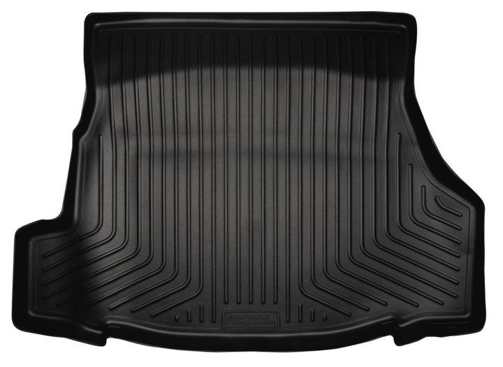 Husky Liners 10-12 Ford Mustang (No Convertible) WeatherBeater Black Trunk Liner - Bull Strap