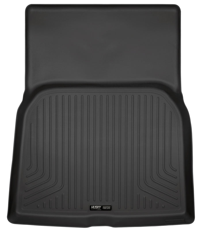 Husky Liners 10-12 Ford Taurus/09-12 Lincoln MKS WeatherBeater Black Trunk Liner - Bull Strap