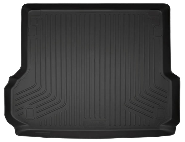 Husky Liners 10-12 Lexus GX460 WeatherBeater Black Rear Cargo Liner (Folded 3rd Row) - Bull Strap