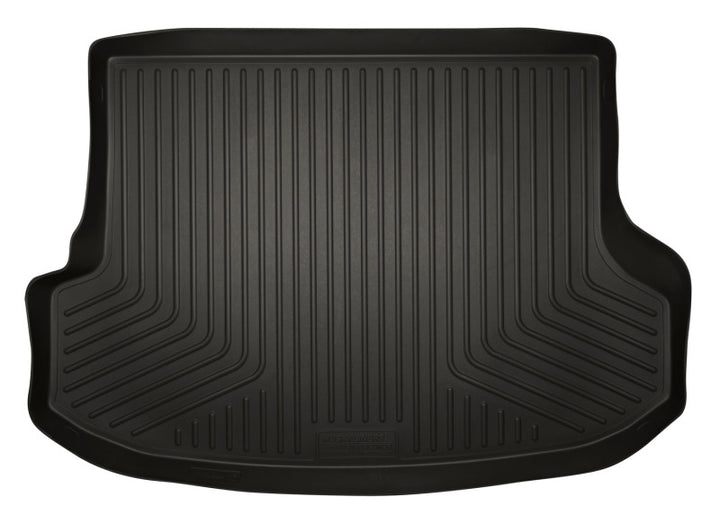 Husky Liners 10-12 Lexus RX350/RX450H WeatherBeater Black Rear Cargo Liner (Behind 2nd Seat) - Bull Strap