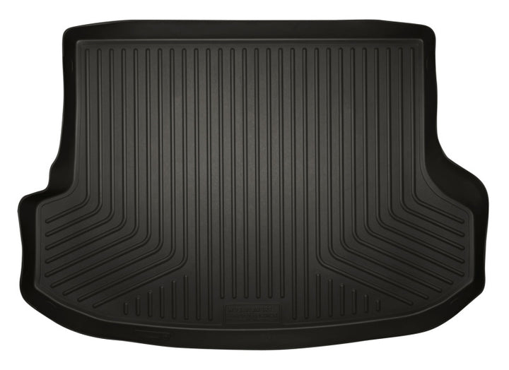 Husky Liners 10-12 Lexus RX350/RX450H WeatherBeater Black Rear Cargo Liner (Behind 2nd Seat) - Bull Strap