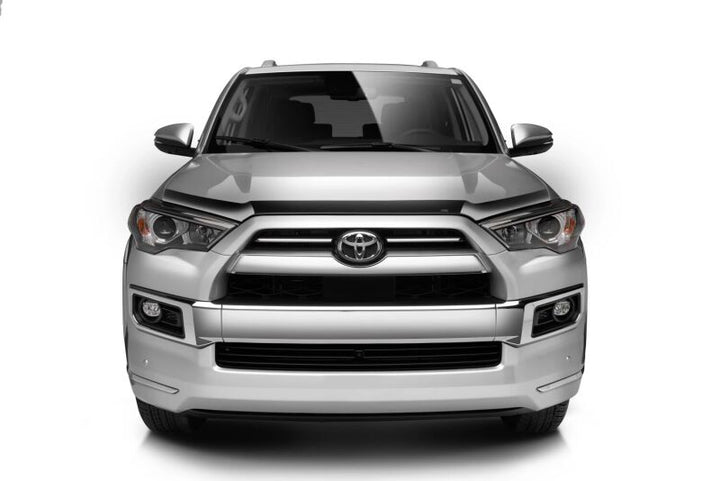Husky Liners 10-24 Toyota 4Runner Aeroskin Hood Protector - Smoke - Bull Strap