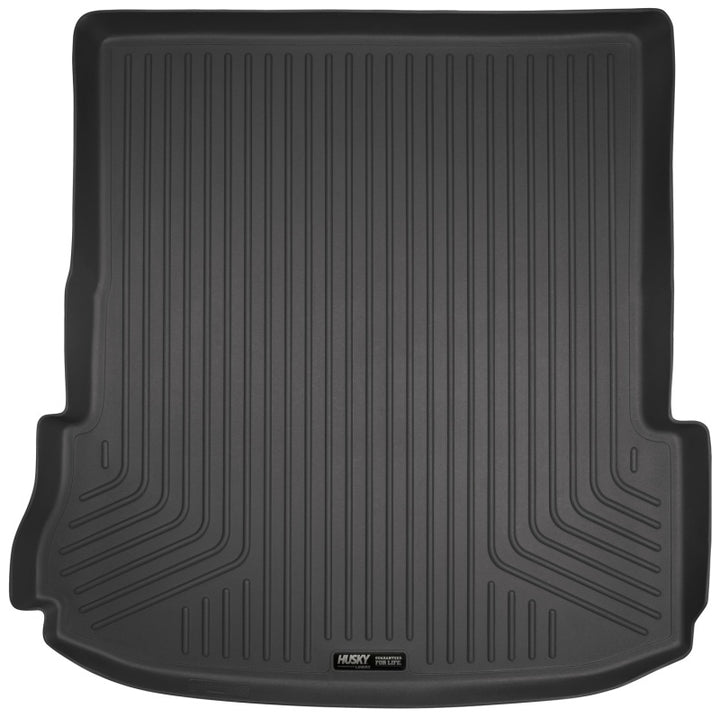 Husky Liners 11-12 Ford Explorer WeatherBeater Black Rear Cargo Liner (Folded 3rd Row) - Bull Strap