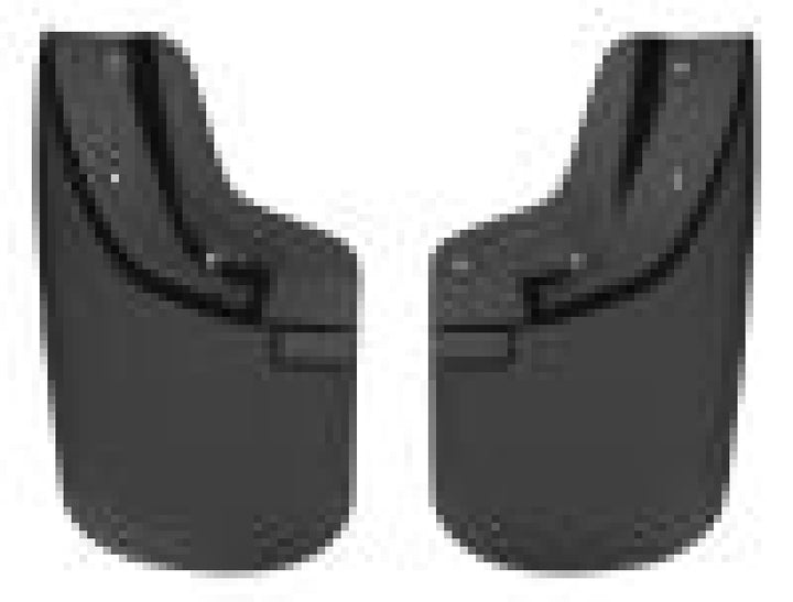 Husky Liners 11-12 Ford F-350 Custom-Molded Front Mud Guards - Bull Strap