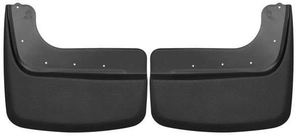 Husky Liners 11-12 Ford F-350/F-450 Dually Custom-Molded Rear Mud Guards - Bull Strap