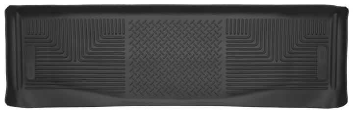 Husky Liners 11-12 Ford F250/350/450 Reg/Super/Crew Cab X-Act Contour Black Floor Liners (2nd Seat) - Bull Strap