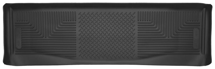 Husky Liners 11-12 Ford F250/350/450 Reg/Super/Crew Cab X-Act Contour Black Floor Liners (2nd Seat) - Bull Strap