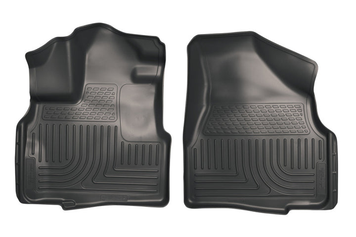 Husky Liners 11-12 Honda Odyssey WeatherBeater Black Floor Liners - Bull Strap