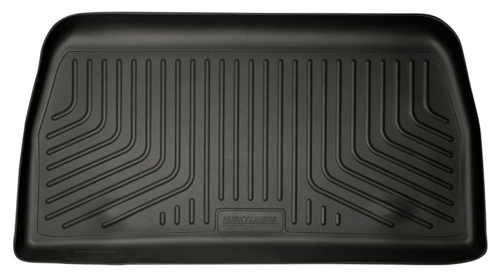 Husky Liners 11-12 Honda Odyssey WeatherBeater Black Rear Cargo Liner (3rd Seat) - Bull Strap