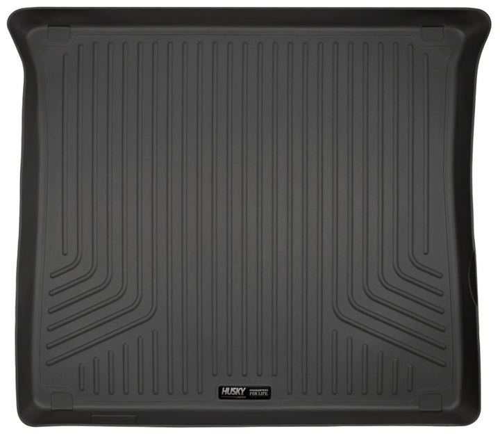 Husky Liners 11-12 Jeep Grand Cherokee WeatherBeater Black Rear Cargo Liner - Bull Strap