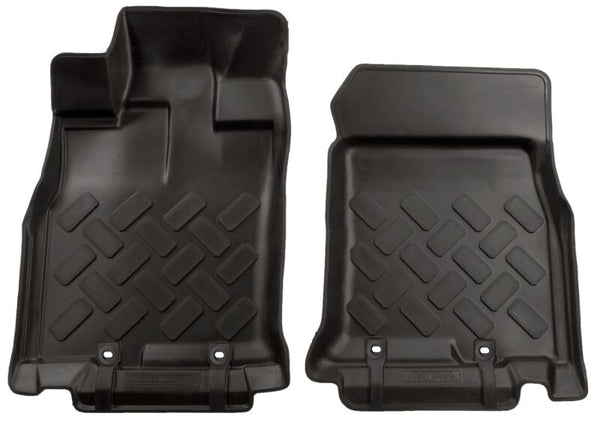 Husky Liners 11-12 Toyota FJ Cruiser Classic Style Black Floor Liners (Auto Trans.) - Bull Strap