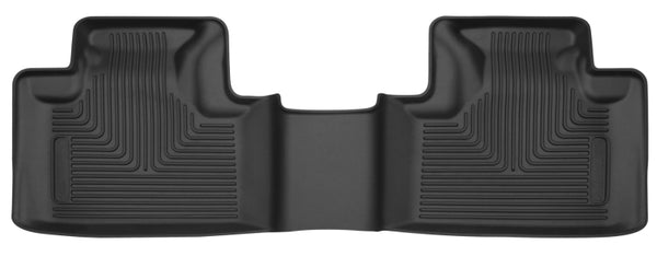 Husky Liners 11-22 Dodge Durango / 11-14 Jeep Grand Cherokee X-Act Contour Blk 2nd Seat Floor Liners - Bull Strap