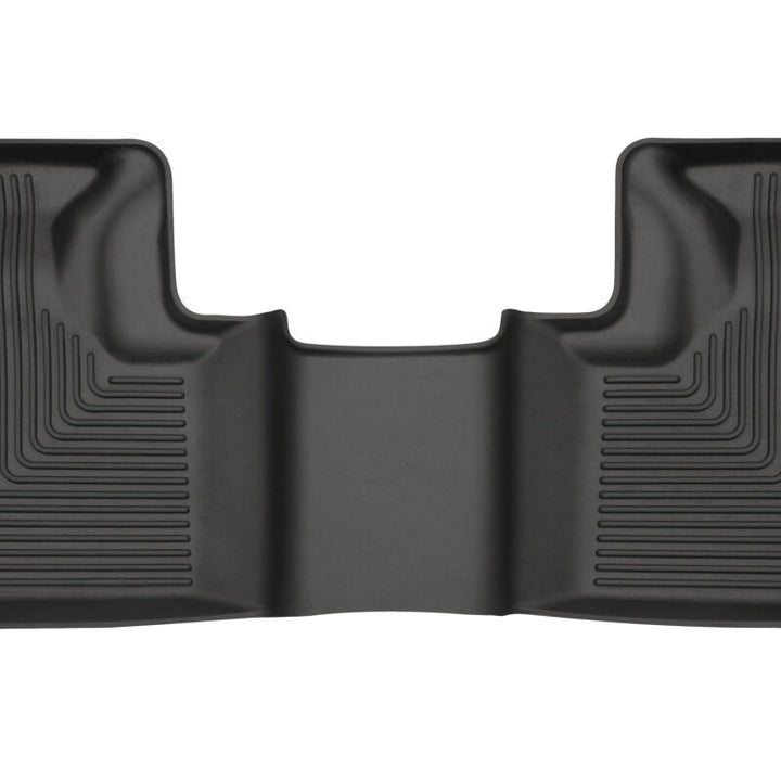 Husky Liners 11-22 Dodge Durango / 11-14 Jeep Grand Cherokee X-Act Contour Blk 2nd Seat Floor Liners - Bull Strap