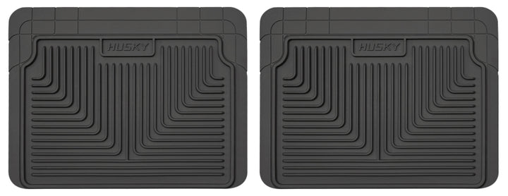 Husky Liners 12-13 Dodge Ram/88-09 Toyota 4Runner Heavy Duty Black 2nd Row Floor Mats - Bull Strap