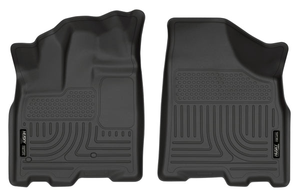Husky Liners 13 Toyota Sienna WeatherBeater Black Front Floor Liners - Bull Strap