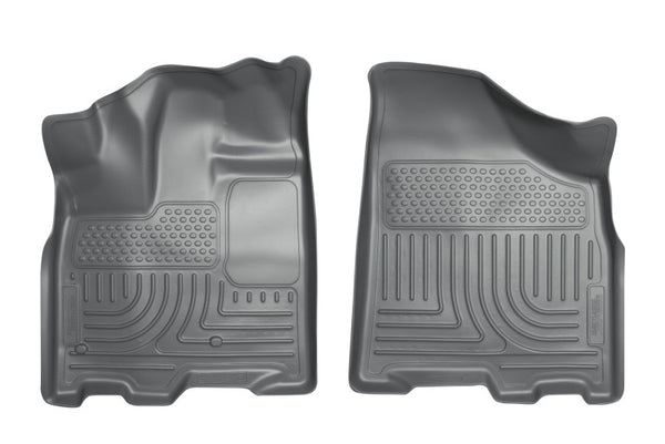 Husky Liners 13 Toyota Sienna WeatherBeater Gray Front Floor Liners - Bull Strap