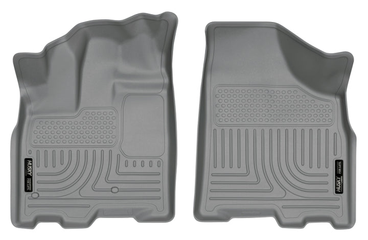 Husky Liners 13 Toyota Sienna WeatherBeater Gray Front Floor Liners - Bull Strap