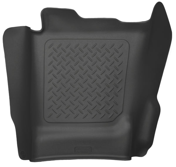 Husky Liners 14-16 GM Silverado/Tahoe/Suburban/Escalade X-Act Contour Black Center Hump Floor Liners - Bull Strap