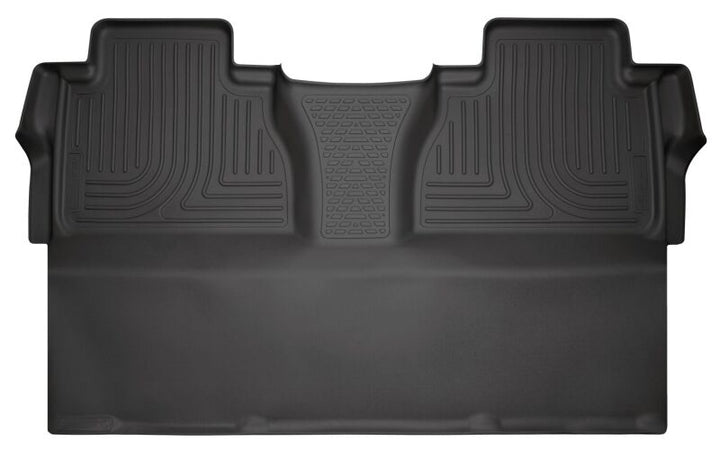 Husky Liners 14-16 Toyota Tundra CrewMax Cab Pickup X-Act Contour Black 2nd Seat Floor Liner - Bull Strap