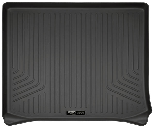 Husky Liners 14-22 Jeep Cherokee Black Rear Cargo Liner - Bull Strap