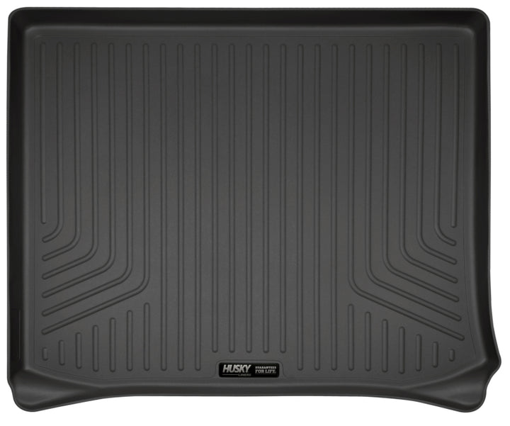 Husky Liners 14-22 Jeep Cherokee Black Rear Cargo Liner - Bull Strap