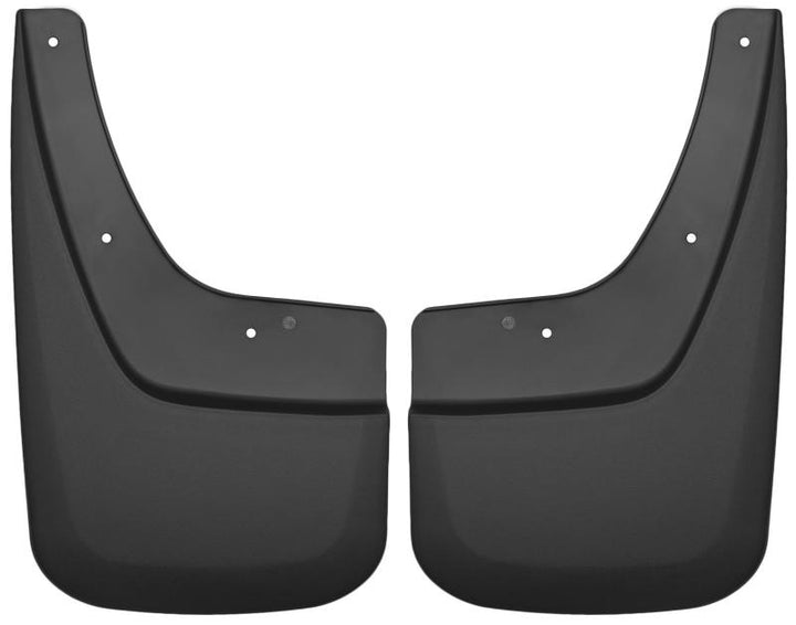 Husky Liners 14 GMC Sierra 1500 Custom Front Black Mud Guards - Bull Strap