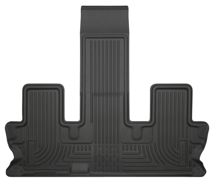 Husky Liners 14 Toyota Highlander Weatherbeater Black 3rd Seat Floor Liner - Bull Strap