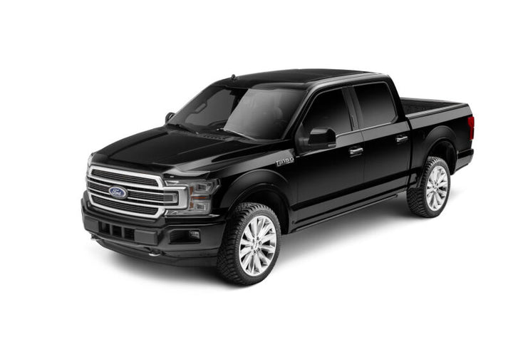 Husky Liners 15-20 Ford F-150 (Excl. Raptor) Aeroskin Hood Protector - Smoke - Bull Strap